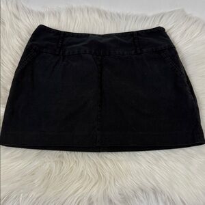 Arden B Black Wash Mini Skirt